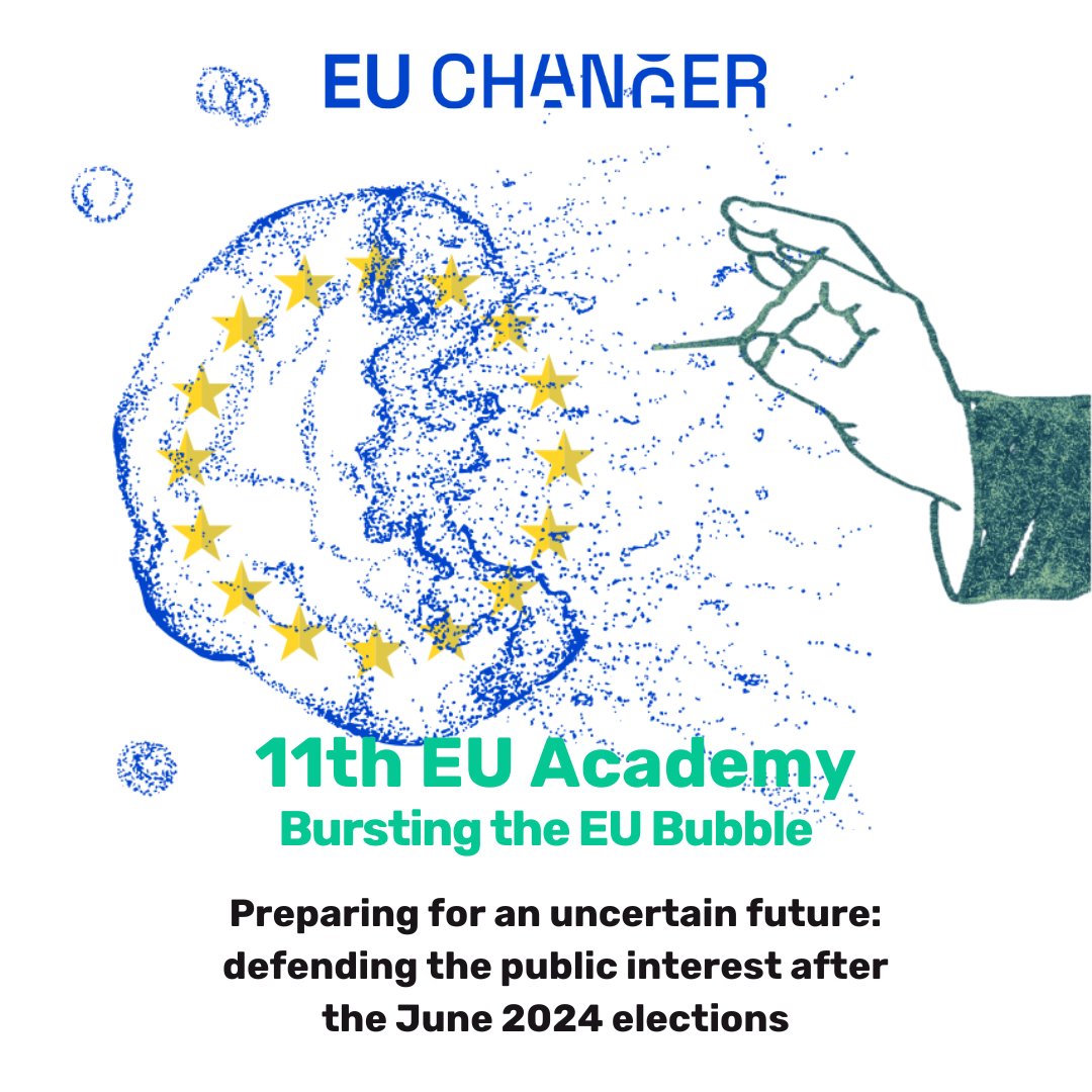 📣 Last call for public interest advocates to take part in the 11th edition of the EU Academy.

#EU #Advocacy #PolicyChange #EUElections #BrusselsBubble

📅 May 30 & 31 📍 Brussels

Programme and registration: 👇
euchanger.org/event-details/…