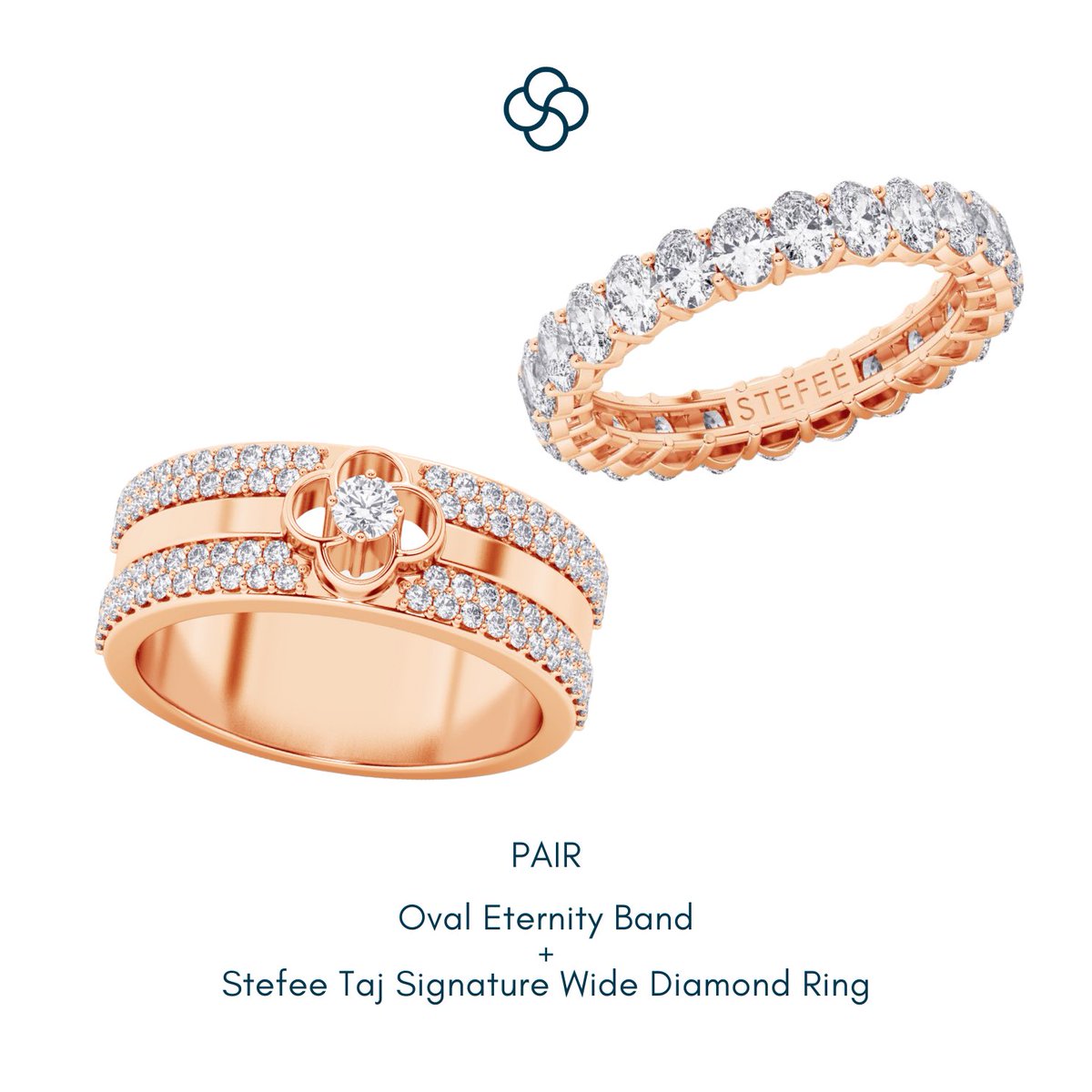 Pairing perfection with our exquisite diamond ring combinations.✨

#diamonds #diamond #jewelry #diamondjewelry #finediamondjewelry #finejewelry #diamondrings #diamondring #ringpairings #ringstack #eternityband #eternityring #rosegold #newyork
