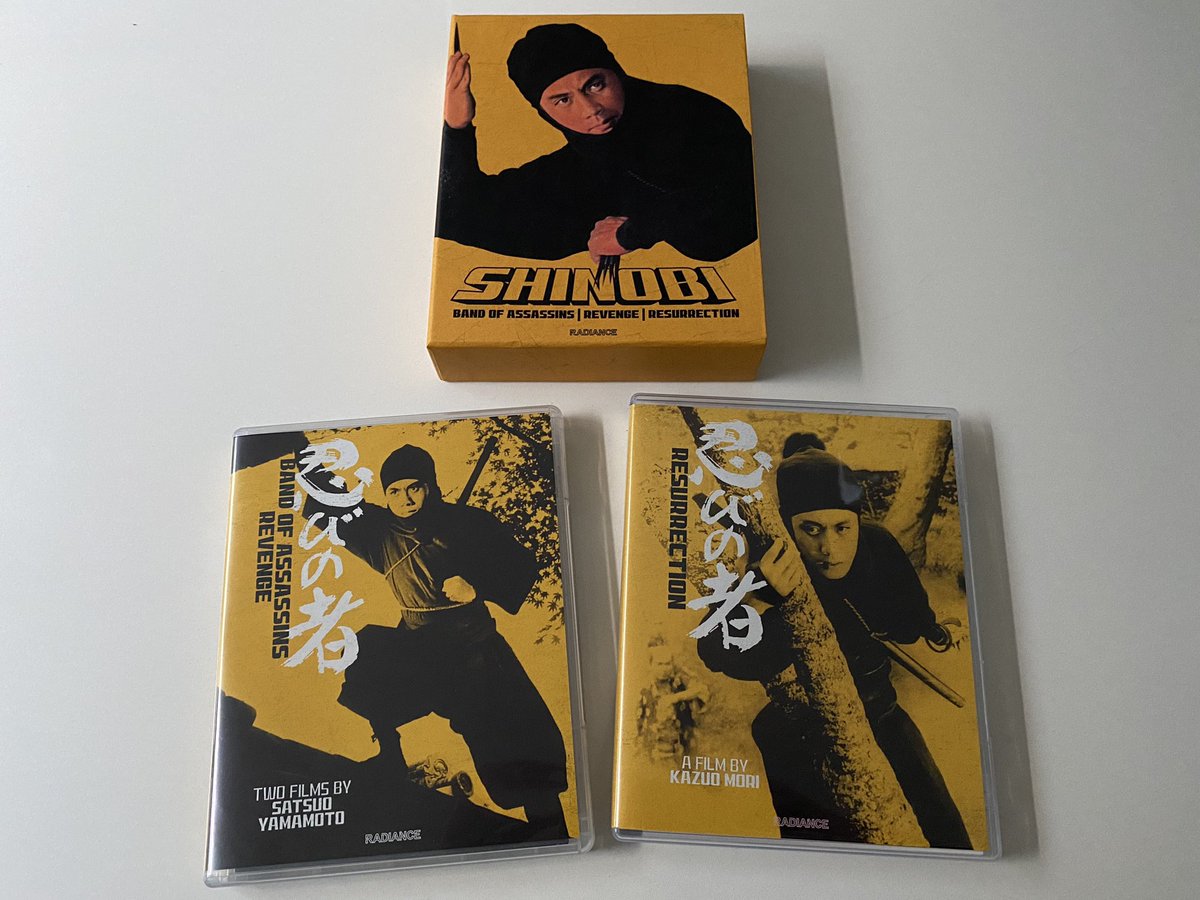 Shinobi has arrived! Check out the package in these pics