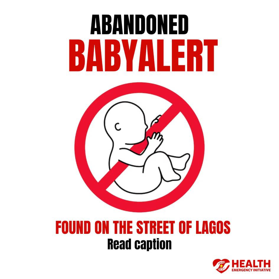 Save an abandoned baby
HEI provided  crucial care to an abandoned baby in Lagos your donation covers the medical cost 
Account: health Emergency Initiatives 
Account number: 0060048591 
Bank :Sterling bank 

Visit: hei.org.ng/get-involved/

#thatnoneshoulddie #ngofund #helpout