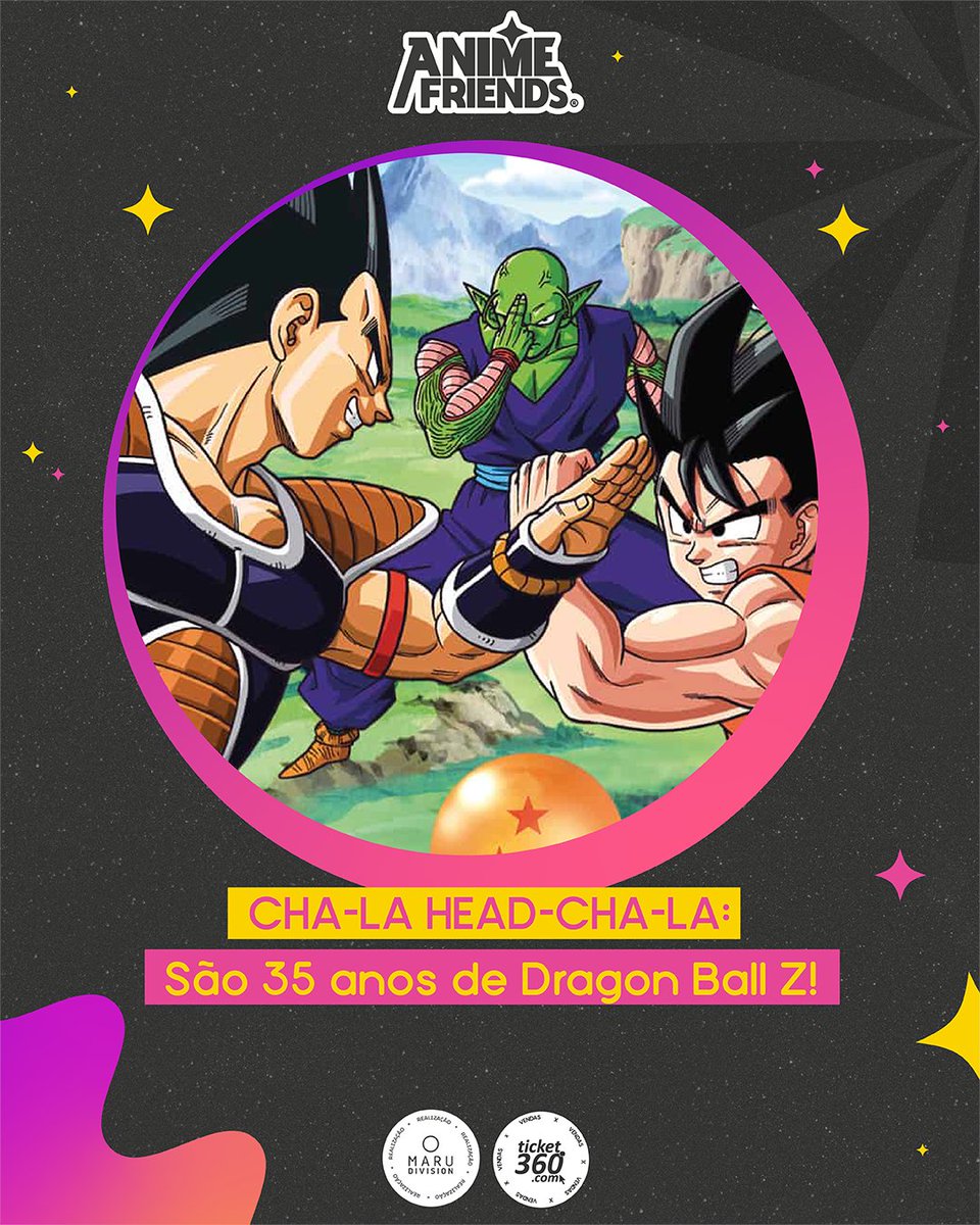 Nesta data, 35 anos atrás, estreava DBZ nas telinhas do Japão! O AF24 é o momento perfeito pra você se reunir com quem divide essa paixão! Alguém topa levar um bolinho? 🍰

🔗 Garanta seu ingresso em animefriends.com.br

#DBZ #AF24 #AF2024 #AnimeFriends2024 #AFextravagante