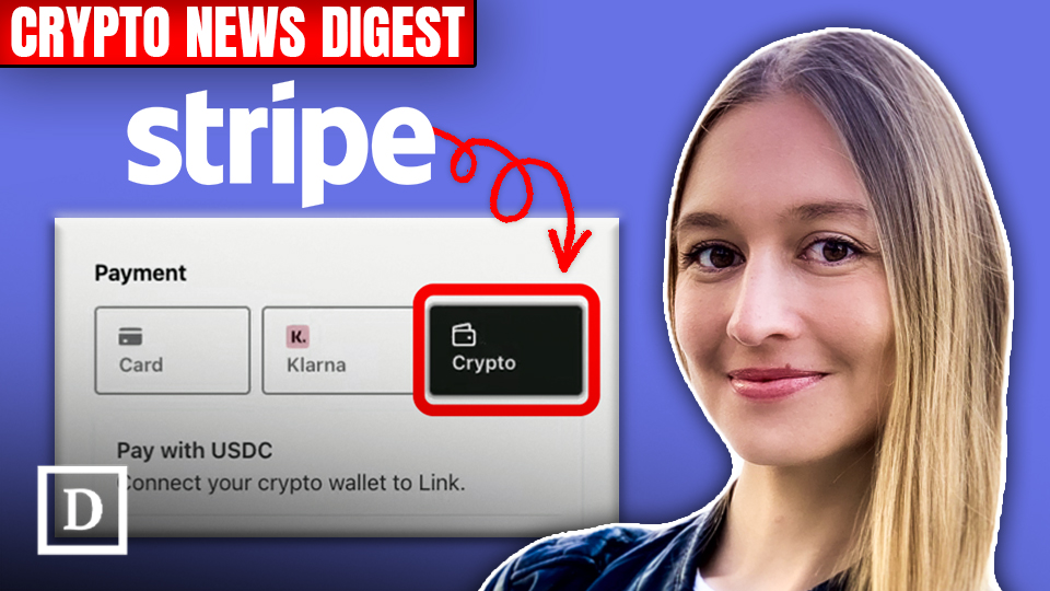 Stripe Adds Crypto Payments, @Consensys Sues SEC, @RenzoProtocol's $ezETH DEPEGS youtu.be/YXT0iZL5r9Y 0:36 Headlines 1:03 @stripe Adds Crypto Payments 5:40 Consensys Sues SEC 10:00 Renzo $ezETH Depegs 13:03 Restaking Overtakes Liquid Staking 15:42 @FTI_Global 17:14 Bitcoin