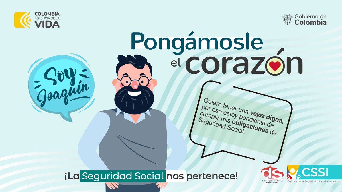 ¡Por una vejez digna! #pongamosleelcorazon #seguridadsocial #culturadelaseguridadsocial