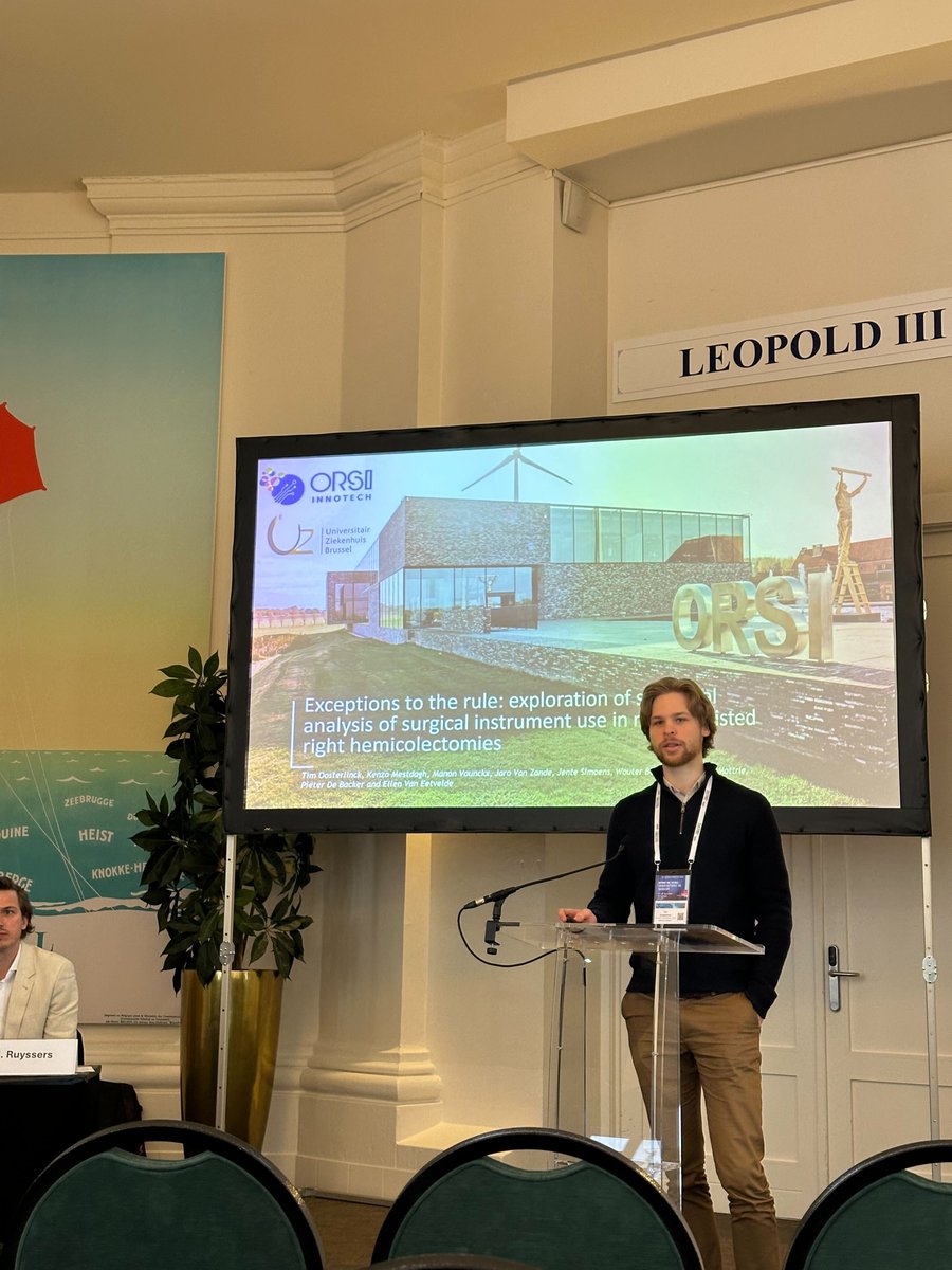 Orsi Innotech (@orsi_innotech) on Twitter photo Proud to see <a href="/kenzo_mestdagh/">Kenzo Mestdagh</a> & <a href="/TimOosterlinck/">Tim Oosterlinck</a> , part of our #SurgicalAI team at Orsi Innotech, on stage during Belgian Surgical Week!
๐ Presenting on AI driven, analysis & visualization of instrument usage in robotic right hemicolectomies!
Great team efforts pay off! ๐๐ Proud to see <a href="/kenzo_mestdagh/">Kenzo Mestdagh</a> & <a href="/TimOosterlinck/">Tim Oosterlinck</a> , part of our #SurgicalAI team at Orsi Innotech, on stage during Belgian Surgical Week!
๐ Presenting on AI driven, analysis & visualization of instrument usage in robotic right hemicolectomies!
Great team efforts pay off! ๐๐