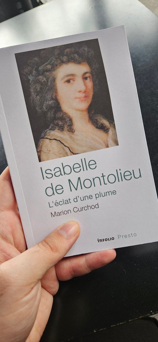 Petite publicité pour une amie qui a publié un ouvrage sur Isabelle de Montolieu (1751-1832), une femme de lettres vaudoise 😃🪶📜🇨🇭

#history #womenhistory #18thcentury #histoire