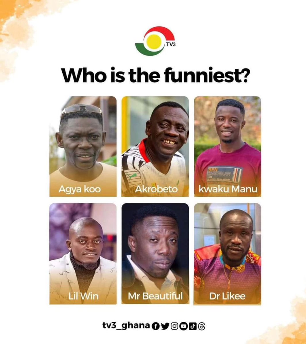 Who is favorite Kumawood actor? 😃

#TV3GH