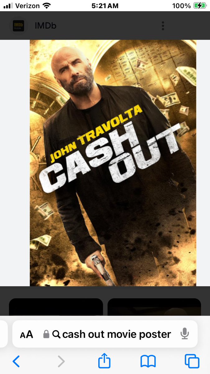 Our #newmovie #cashout is out today in Theatres & on vod I #executiveproduced the film & it’s stars #johntravolta #nataliyura #kristindavis #quavo #lukashaas #noelashman #noelashmanfilms #noelashmanprojects