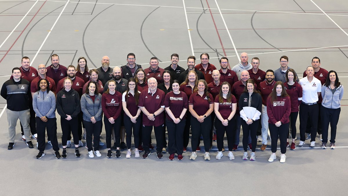Happy Friday from UWL Athletics. Building Champions. In Sport. In School. In Life. ✅ 7⃣5⃣ National, 4⃣4⃣1⃣ Conference Titles ✅ 9⃣3⃣ CSC Academic All-Americans®️ ✅ Volunteering on campus and in the Coulee Region Go Eagles! #AsAnEagle