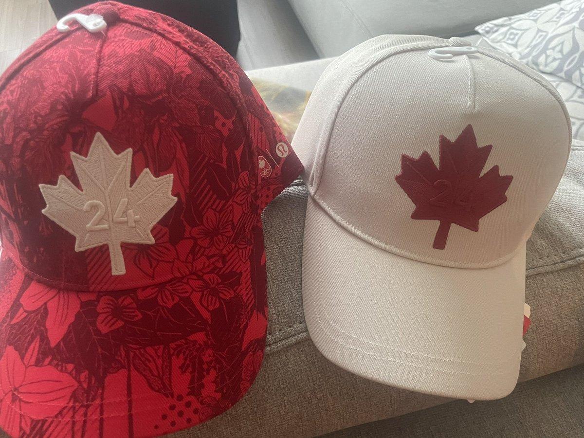 The @lululemon @TeamCanada hats are awesome!! Let’s go Canada!! #Paris2024