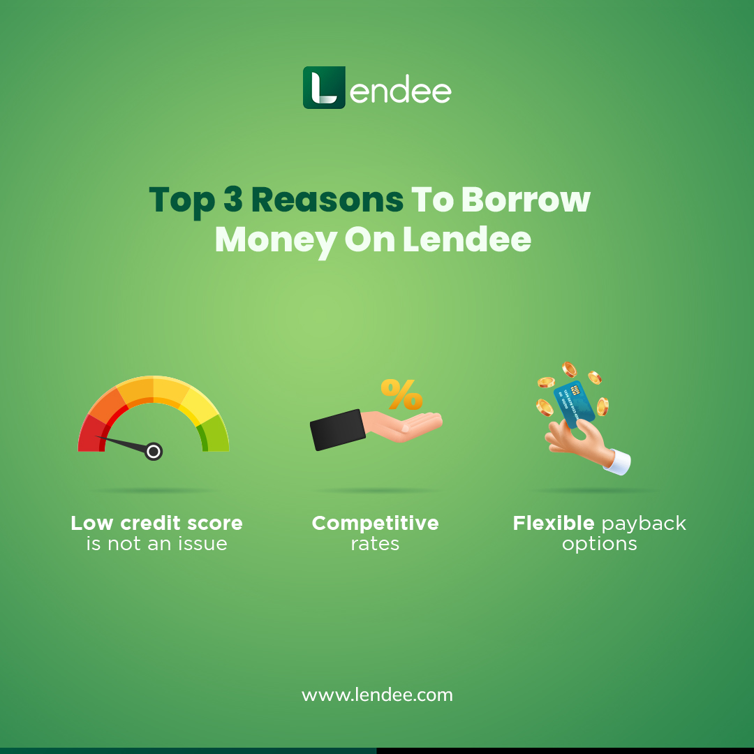 We make it a seamless experience for you from the beginning to the end. Borrow money on Lendee without stressing yourself out.

Visit lendee.com to get exciting offers.

#lendee #microloans #peertopeer #investing #Investments #money y