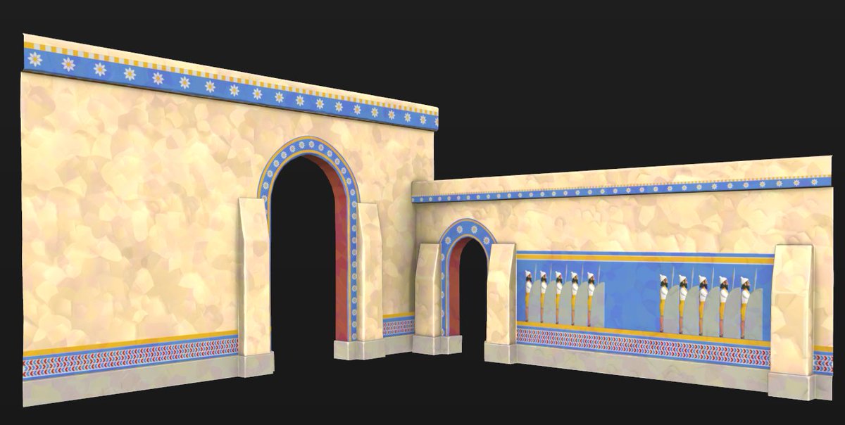 Textures for an Assyrian palace that I'm working on for college!