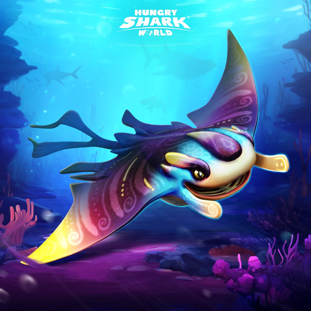 Feel the power of light with this blinding offer! ✨ Take the opportunity to get the magnificent Francis in #HungrySharkWorld at a reduced price! 🦈 #HSW