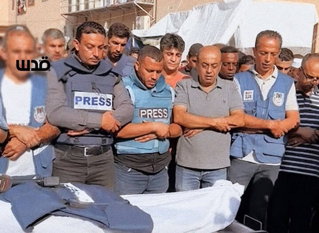 According to the Gaza Government Media Office, the occupying Israel has killed 141 journalists since 203 days ago.#Gazabombing #Gaza_Genocide #IsraeliWarCrimes
