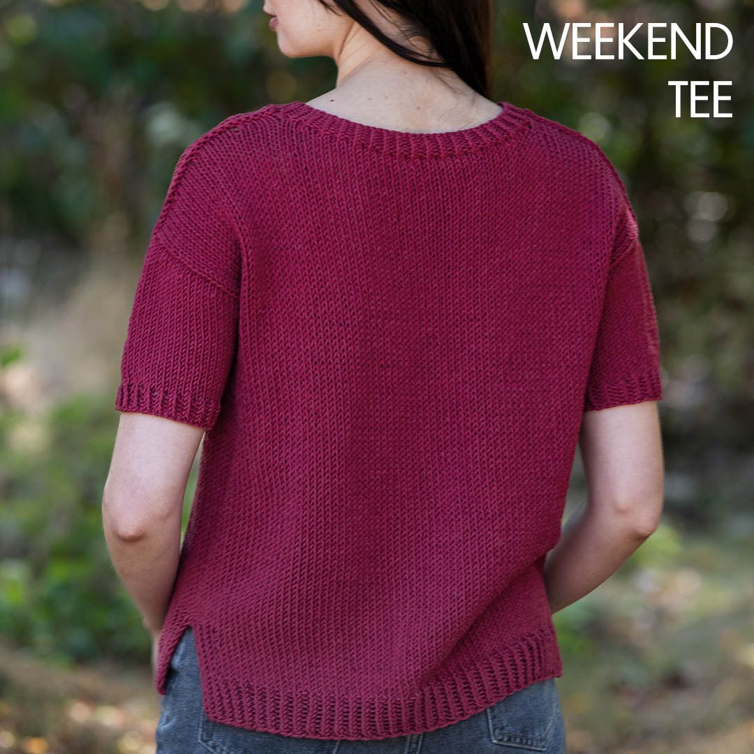 CascadeYarns's tweet image. Weekend Tee in Sarasota Worsted
Designed by Therese Chynoweth
This free pattern is available on our website - buff.ly/3UsV7BV 
#CascadeYarns #CascadeFreePattern #freepattern #SarasotaWorsted #knitinspo #knittop #weekend #Friday #easyknit