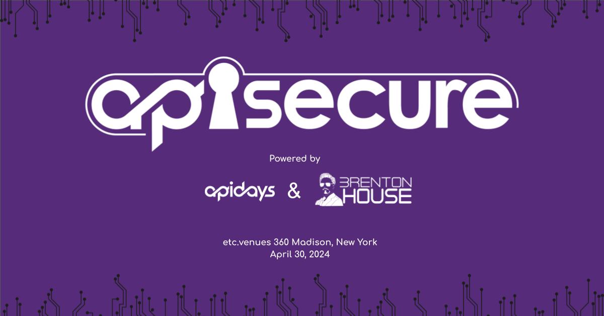 Check #APIsecure at #apidays New York 2024 - Day 1 (April 30th)! Join industry leaders for insightful Sessions, Discussions, and Workshops on the hottest topics in API Security! Register today 🔗apidays.global/new-york/ #APIsecurity #cybersecurity #devsecops