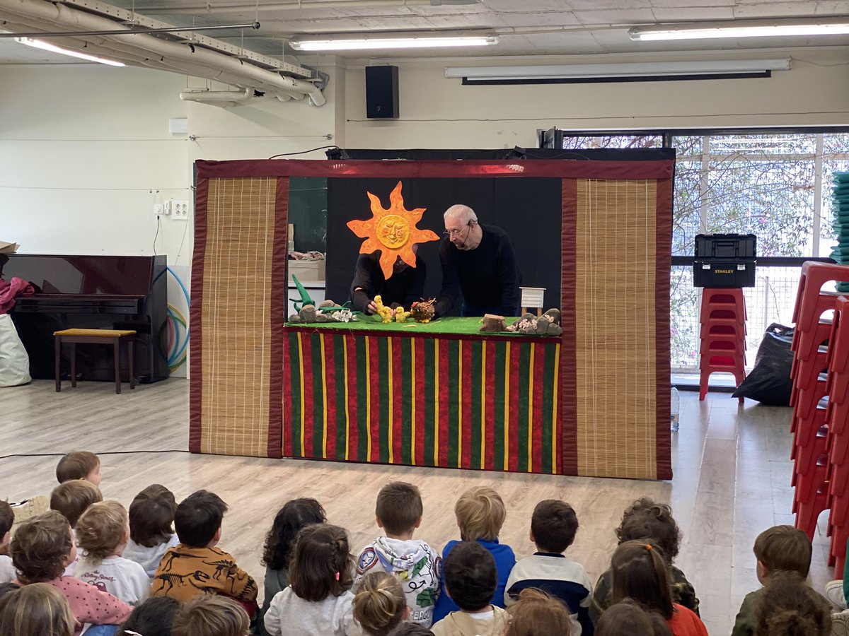 Setmana Sant Jordi! Espectacle de titelles a Virolai Petit! La granja de la Tika. <a href="/EscolaVirolai/">Escola Virolai</a>