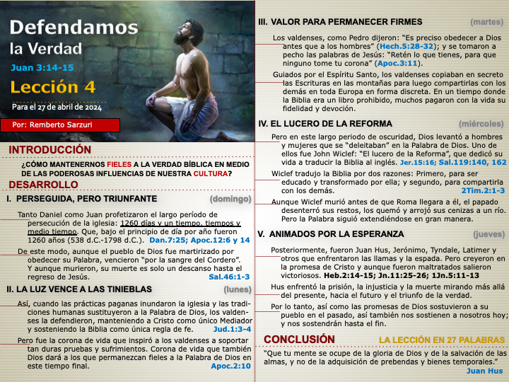 rembertosarzuri's tweet photo. 📢 ¿Cómo mantenernos #fielesalaVerdadBíblica en medio de las poderosas influencias de nuestra cultura?
✅¡Repasemos la #LESAdv 4!  
✅#PrimeroDios 
✅Compártelo!!!! https://t.co/HVeeIIYnY2