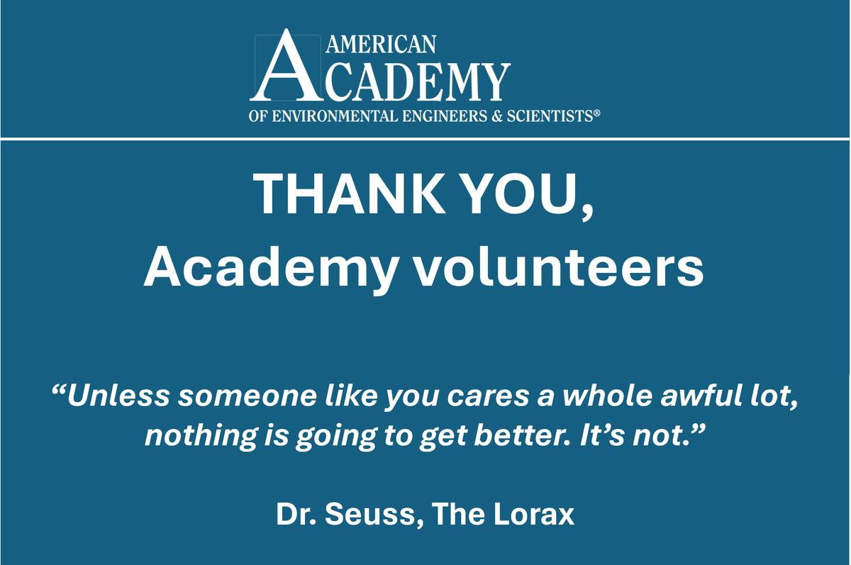 As National Volunteers Week wraps up, we would like to thank each volunteer who is crucial in the Academy’s success as we continue to #grow, #connect and #diversity. Thankful to all trustees, officers and committee chairs who regularly share their time and knowledge.