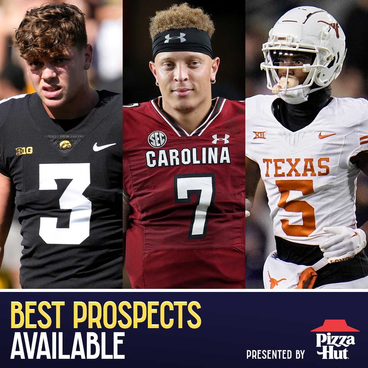 Still a whole lot of talent left on the board.

@MoveTheSticks best prospects available. ➡️ nfl.com/news/best-pros…

@pizzahut | #NFLDraft