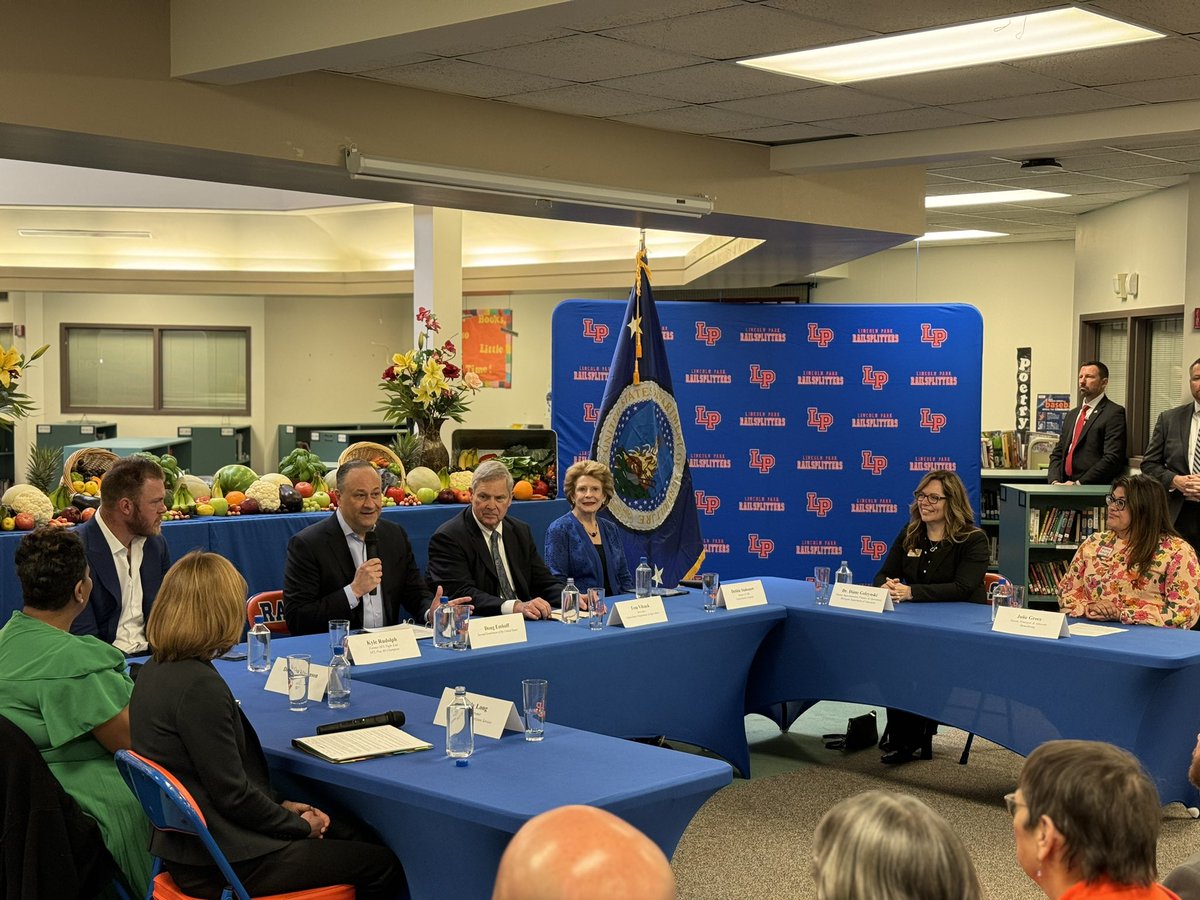 “Hunger is a non-partisan issue.”  @SecondGentleman shares his pride to be a part of the Biden-Harris administration and its commitment to end hunger. #SchoolMeals