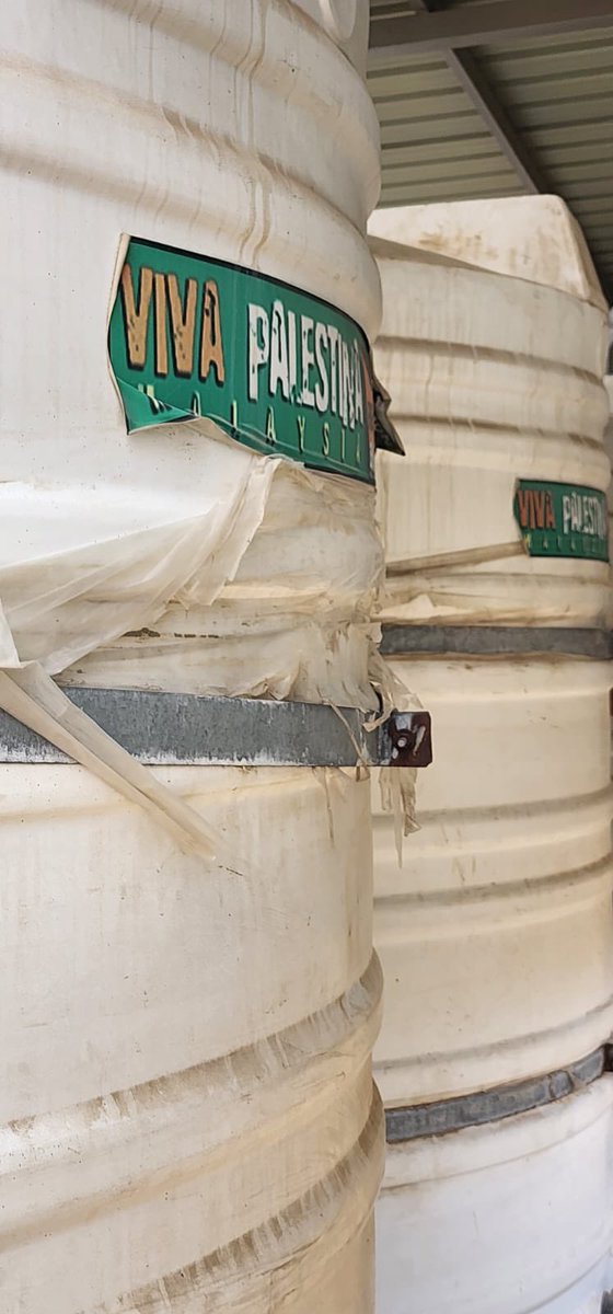 VPM <a href="/VivaPalestinaMY/">Viva Palestina Malaysia</a> built 34 Water Desalination Plants in Gaza &amp; West Bank🇵🇸since 2018
Largest at Rafah survived the bombings &amp; continues to provide safe &amp; clean water
The others which were adjacent to schools &amp; mosques were probably bombed
Food, shelter &amp; water are basic needs
