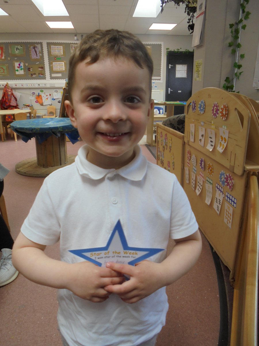 Nursery - Congratulations and very well done to this weeks award winners