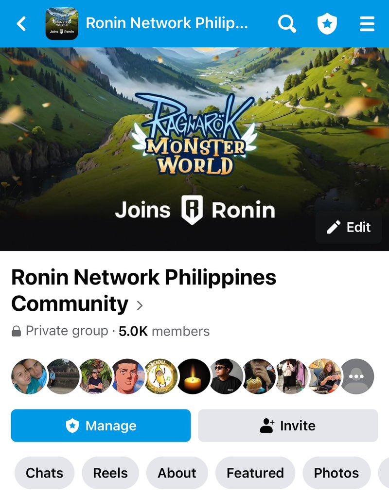 5,000! Time to funnel back more value to the @Ronin_Network FB Group. These guys are monsters. 🔥