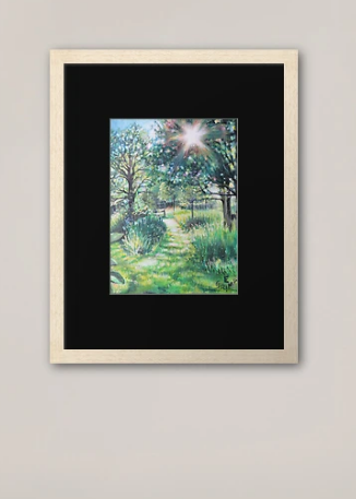 Framed Prints - 'Grassy Path' by artist E Grima 
redbubble.com/i/framed-print…

#littlelizhappyart #prints #framedprints #treesandlight #treeart #shopindie