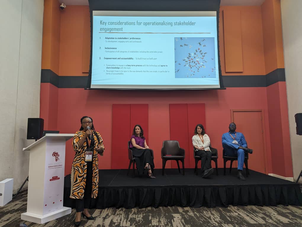 'With just 7 years left to achieve the #SDGs, we need to start thinking about new tools to help eliminate #malaria.' - Damaris Matoke-Muhia, @kwambo_2, @KEMRI_Kenya @pamcafrica. 

#MIM2024 @MIM_PAMC @SDG2030 @UN_SDG
#EndMalaria #genedrive