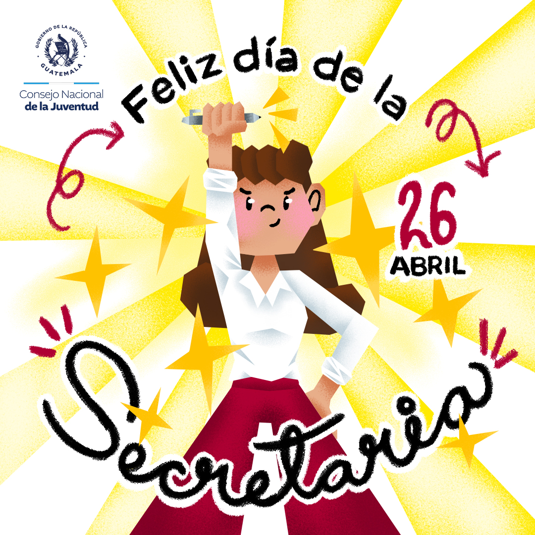 ¡Feliz Día! A todas las secretarias, cuyo trabajo incansable y dedicación hacen que nuestras instituciones y proyectos funcionen sin problemas. #conjuvesaleadelante #diadelassecretarias #guatemalasaleadelante #Guatemala
