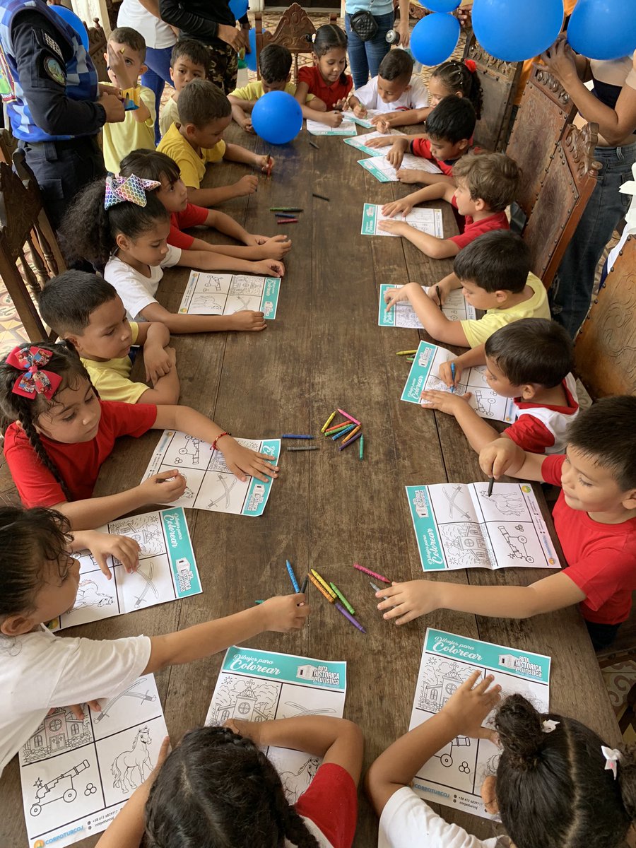 Los más pequeños también disfrutaron de la Ruta Histórica de la Esperanza.

Niños y niñas del Centro de Educación Inicial "María Casilda Flores",  hicieron el recorrido y conocieron un poco de la historia de la ciudad capital. 🎒❤️📍🖼️

#CojedesTerritoriodeEsperanza