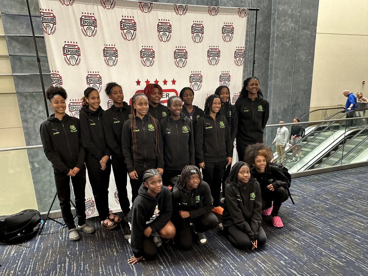 So proud of GA Pearls 2028 &2029 Puma Elite teams.. their first National event @InsiderExposure was a growth experience.. You saw it as each game passed by.. the 2029 2-2 the 2028 had hard lessons.. however the future is😎 @NxtProHoops @PUMAHoops @NXTLeagues @PRO16League