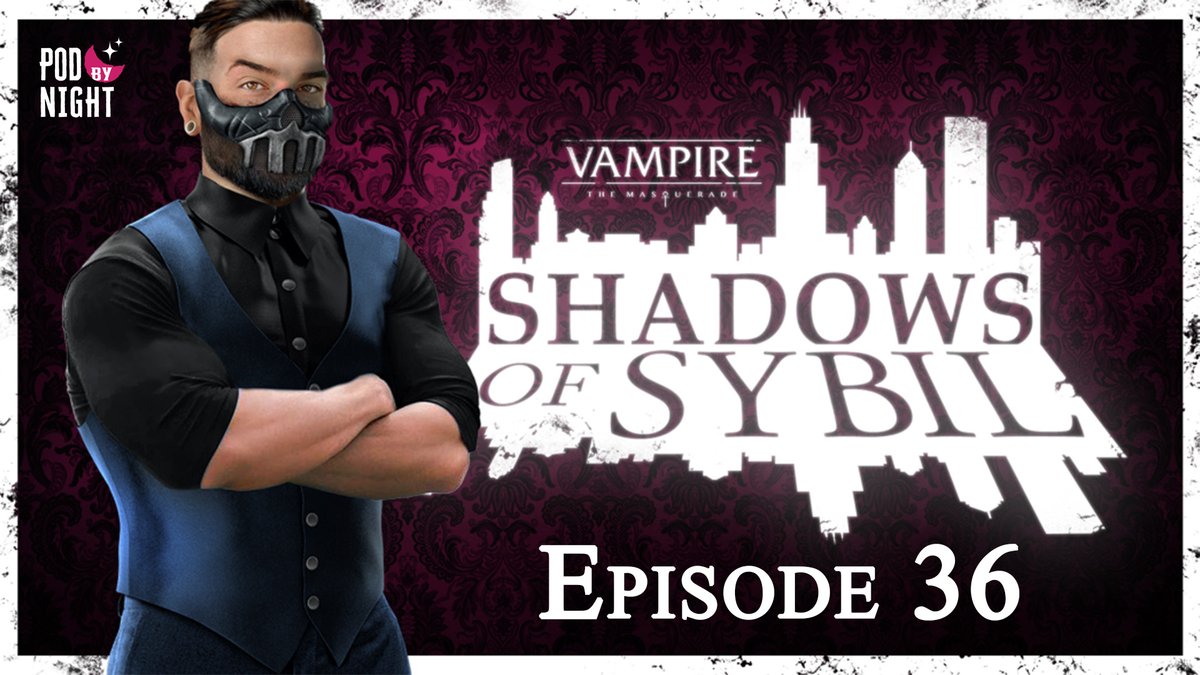 🩸🖤@PodByNight bringing you another episode of your favorite epic VTM series, Shadows of Sybil! 👀Watch now! youtu.be/d9Dawy807iE 'A Witch's Deal' Starring: ⭐ @MathasGames ⭐ @Miss_Magitek ⭐ @little_red_dot ⭐ @BubTalks ⭐ @MargaretKrohn
