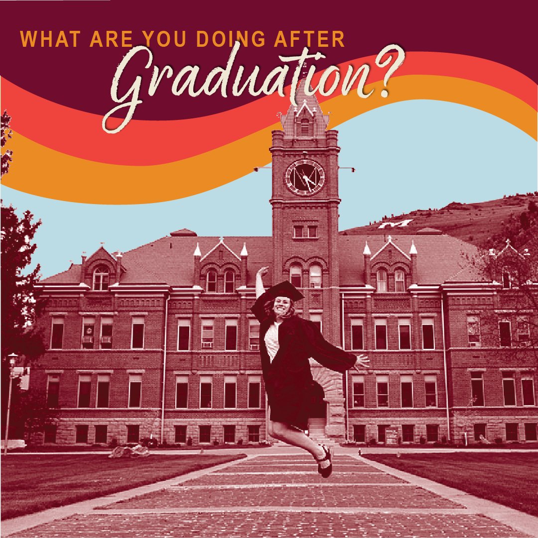 Hey there, soon-to-be Grads, your journey is just beginning, and we want to hear about it! As you embark on this new chapter of your lives, take a moment to share your next steps with us through the UM Graduation Survey. 

umt.edu/experiential-l…