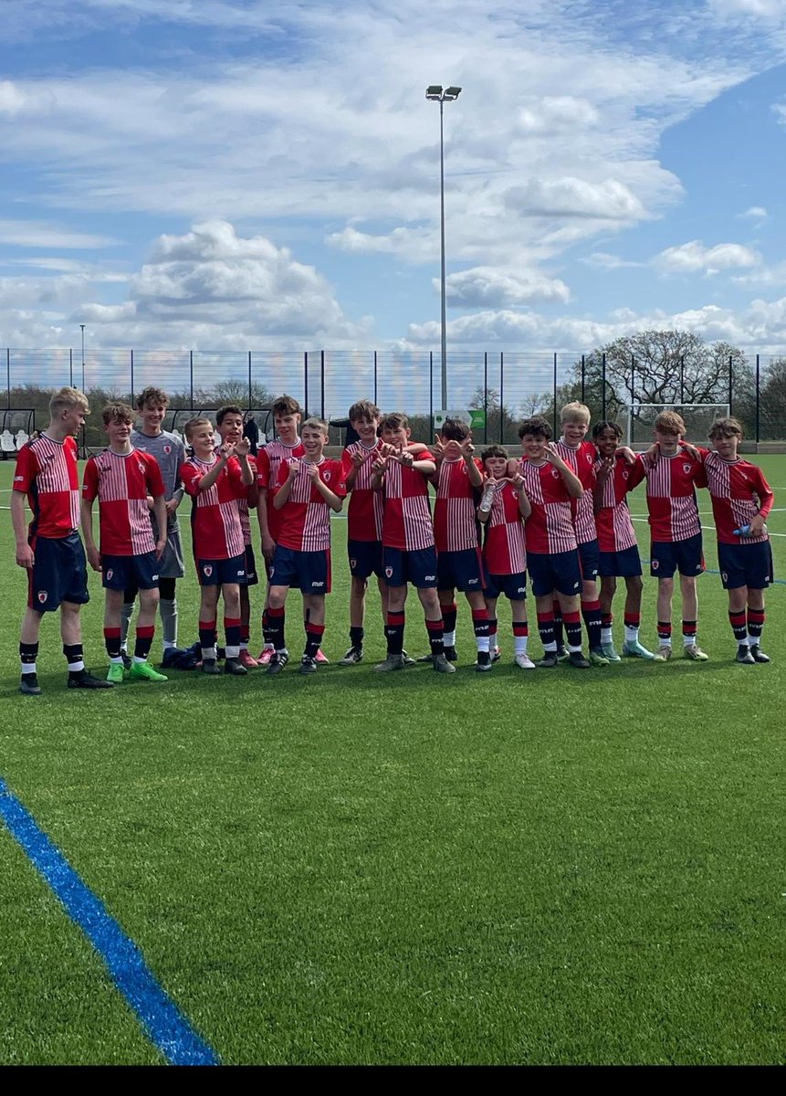 Our u13s have reached the JPL National Cup Final. 👏🏼

After a run of 10 matches, with over 200 teams competing, it now comes down to the grand final against Dartford (Essex) at the Eco-Power Stadium, the home of Doncaster Rovers FC, on Saturday 11th May. 

Good luck lads. 👊🏼