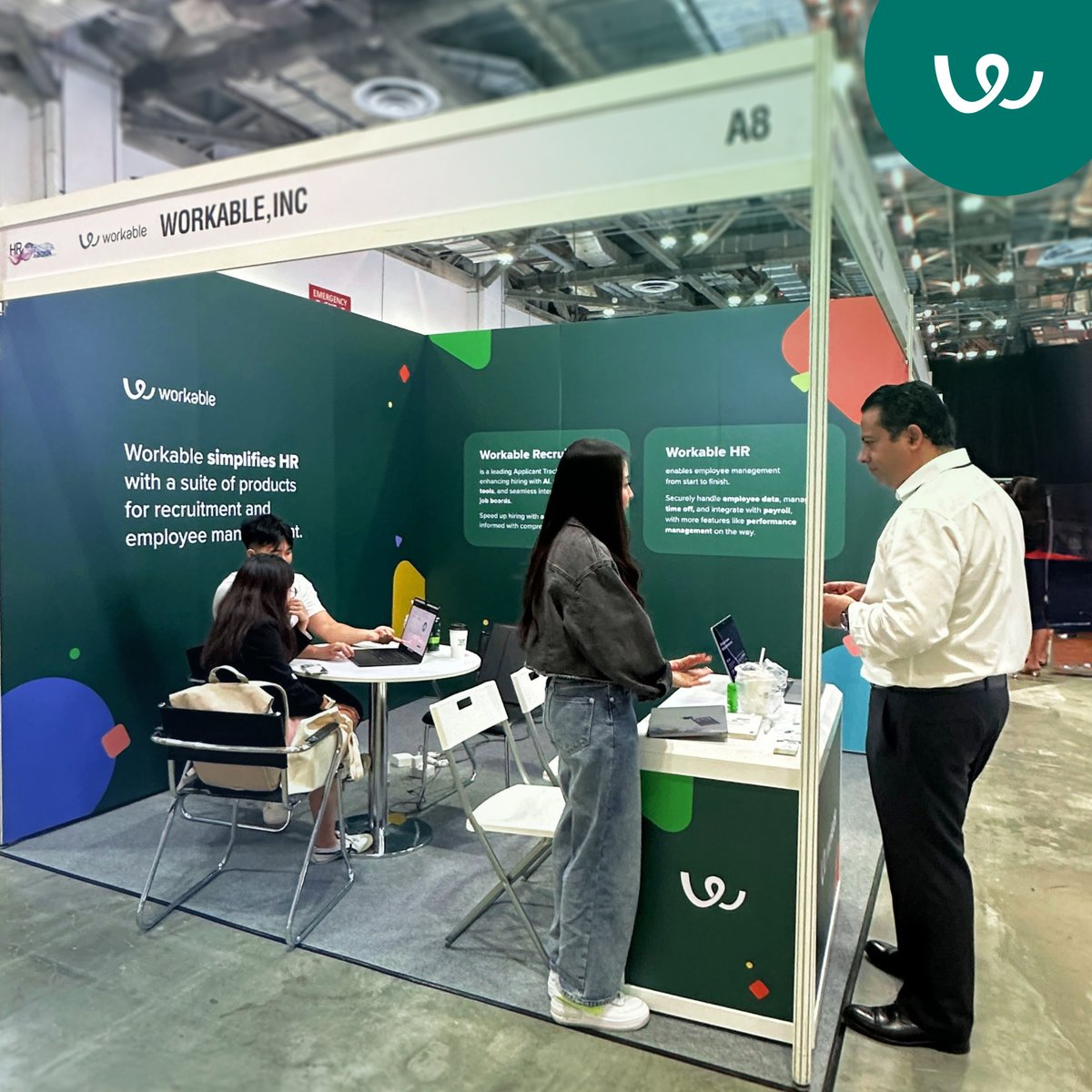 Our team had the pleasure of sponsoring the HR Tech Festival, this past week in Singapore! We loved meeting and connecting with others in the HR space, and sharing how Workable can help streamline recruitment and HR processes. Thanks to all who stopped by our booth.