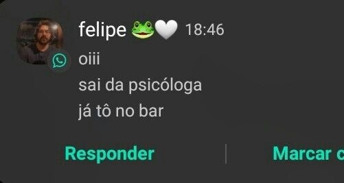 meu amigo lidando com os problemas