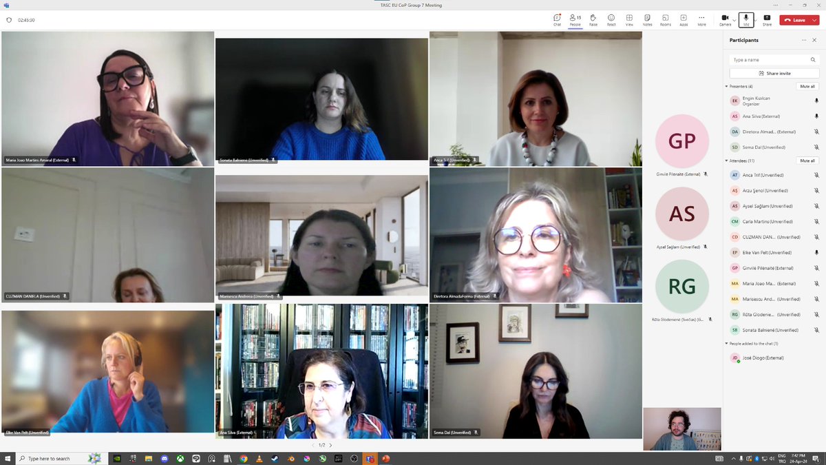 tascprojecteu's tweet photo. This week the EU Community of Practice groups also started to meet at international level. Teachers and students from different participating countries connected with each other and exchanged experiences/knowledge regarding 'sustainable communication #EUTASC https://t.co/VTJpTwiBvn
