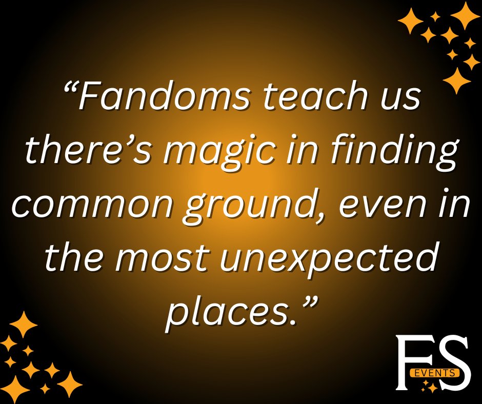 It's Fandom Friday!

Finding the unexpected is one of our favorite things about fandoms!

#Shadowhunters #the100 #WheelofTime #FandomFriday #Fandom #FanSparkEvents