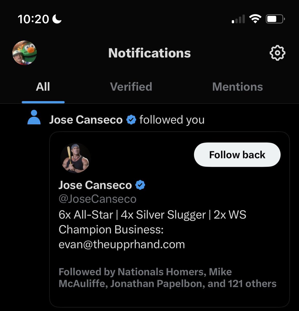 Bring the Worcester Tornadoes back!! @JoseCanseco