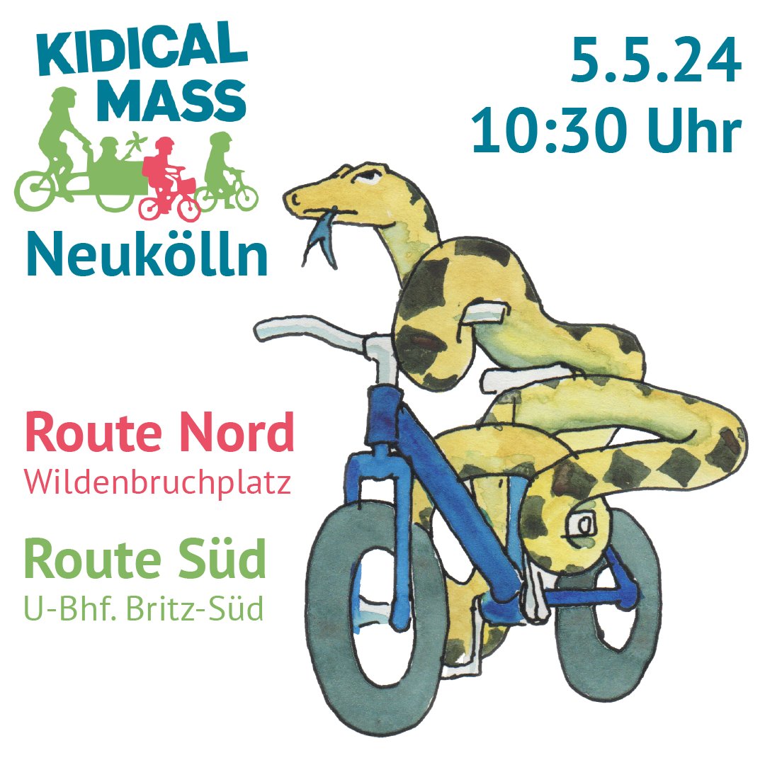 Unser neuster Blogeintrag mit Hintergrundinfos zur #KidicalMass am 5.5. in #Neukölln fahrradfreundliches-neukoelln.de/blog/kidical-m…