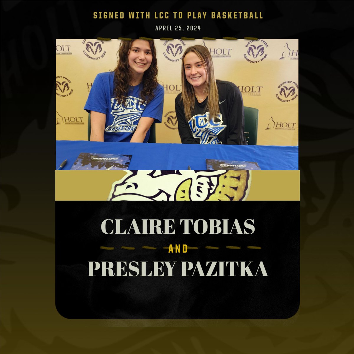 CONGRATULATIONS CLAIRE AND PRESLEY!