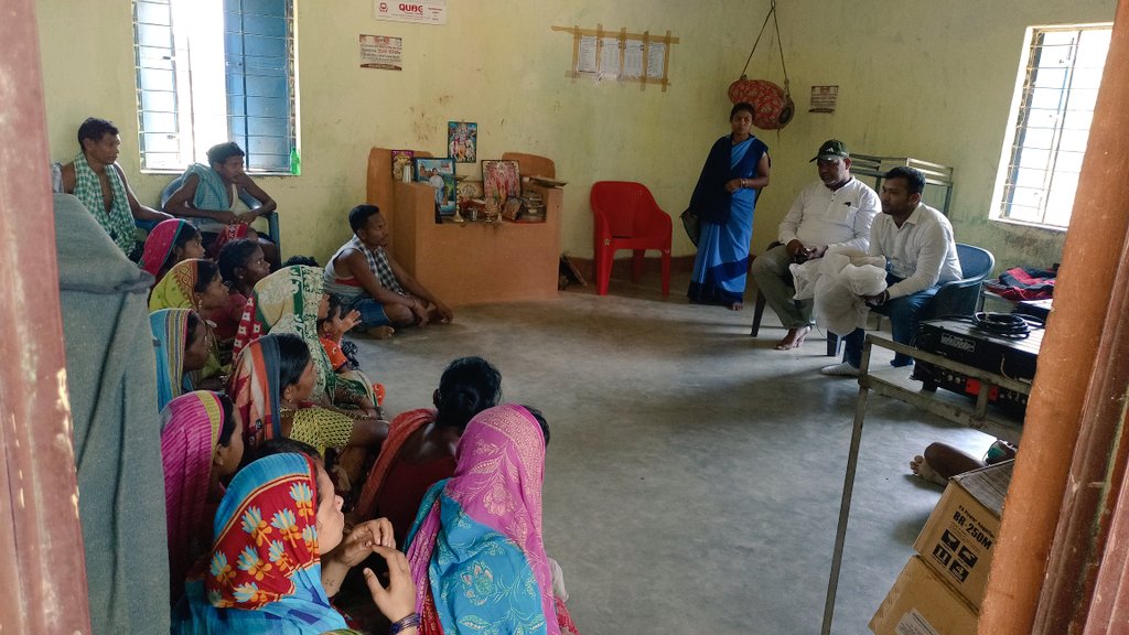 A Sensitization Meeting on World Malaria Day among with SHG members,village leaders and others in different villages Ganjam Odisha #ZeroMalaria