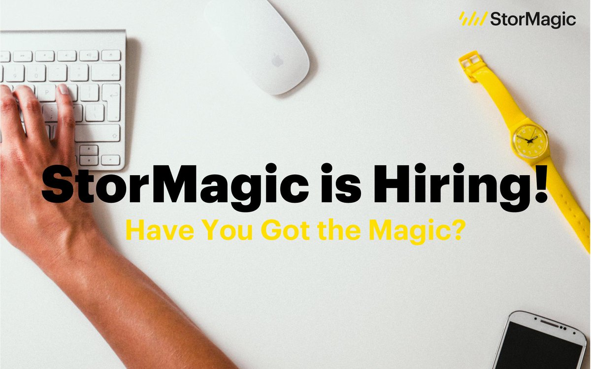 #StorMagic is currently looking for a #ProductManager in the UK, US, or Canada to help us plan our future product direction. If you think you have what it takes, apply below 👇:
🇬🇧: hubs.ly/Q02v93yz0
🇺🇸: hubs.ly/Q02v94DR0
🇨🇦: hubs.ly/Q02v99BR0
#Hiring #Jobs