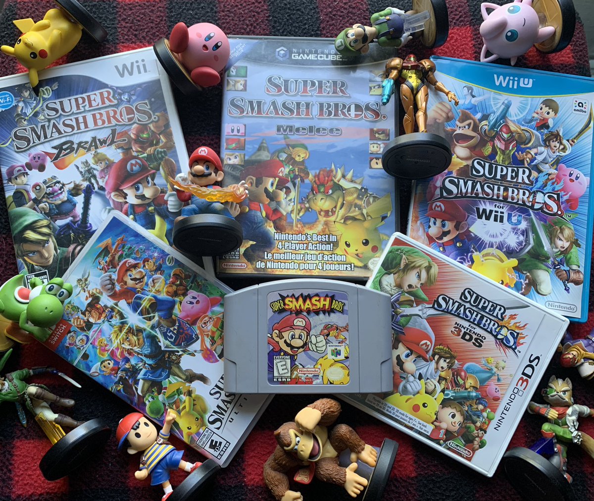 Super Smash Bros for the Nintendo 64 is 25 years old today!! 

Crazy how big this game ended up getting.

What is your favourite version or characters to play?!?