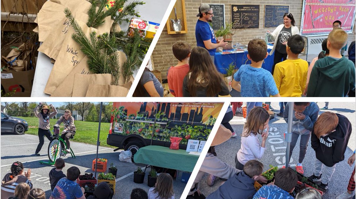SpringCityRAMS's tweet image. SCE Students participated in SEEDLINGS FOR SCHOOLS program facilitated by Home and School Volunteers. The Greener partners Mobile Farm Explorer Program visited SCE to promote health and wellness through gardening @PAGameComm @greenerpartners #smallschoolbigheart