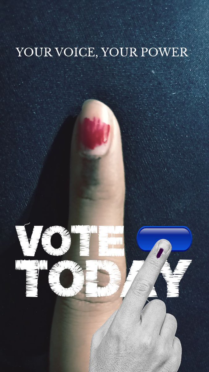 DID YOU VOTE?

#VotingDay 
#IndianElections