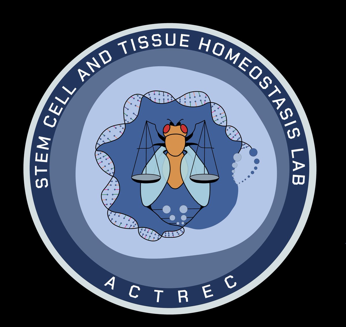 Our LAB LOGO 🩷
Sabeel <a href="/md6islam/">Mohamed Sabeelil Islam</a> , Maitreyee <a href="/MaitreyeeVartak/">Maitreyee Vartak</a> &amp; Atharva in the lab were silently working on this beautiful piece of art &amp; one fine day gave me a surprise! 🤗
We all loved it 😊 Thanks to all lab members past &amp; present! 
<a href="/biopatrika/">Biopatrika</a> <a href="/InSDB_79/">Indian Society of Developmental Biologists</a>