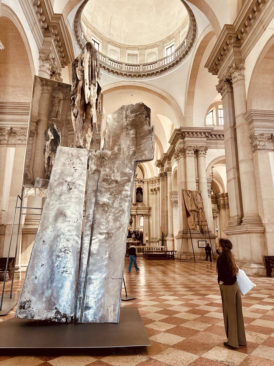 of all the shows I saw in Venice, the only one I can’t stop thinking about is Berlinde De Bruyckere at the Abbazia di San Giorgio Maggiore. a must if you get a chance to go.