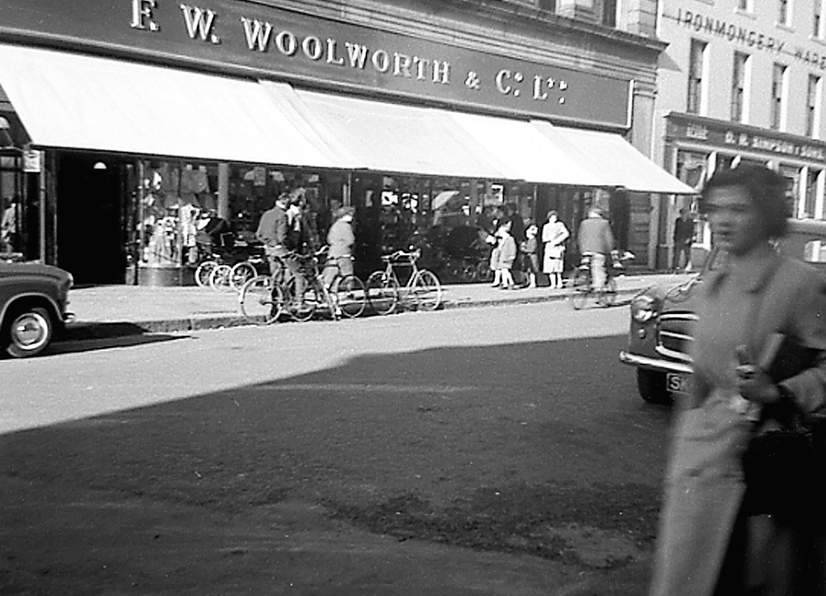 Nostalgic view of Woolworths in High Street, Wick, possibly early 1960s (photographer not known).